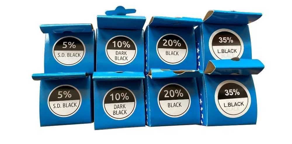 Фолио за затъмняване стъклата на кола 5% до 35 % против надраскване