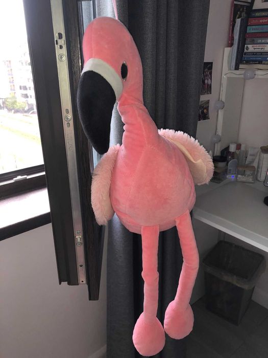 Jucarie plus flamingo, noua fara eticheta, dimnsiune mare