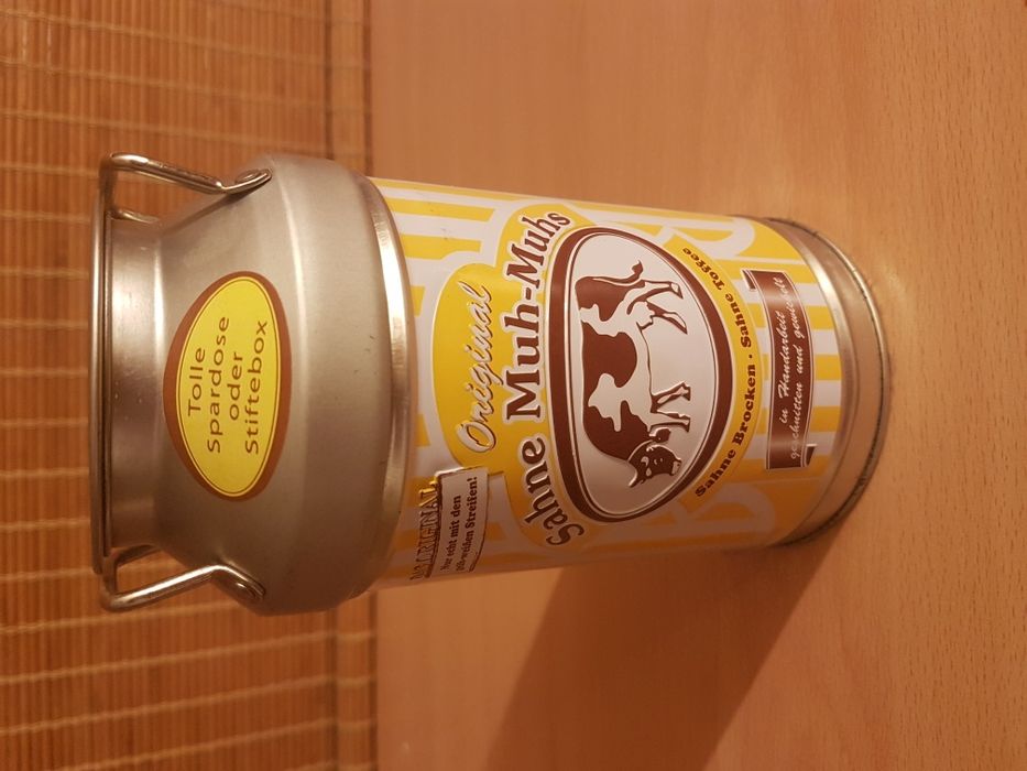 Жестяной бидон копилка