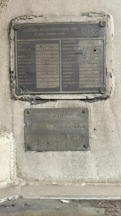 Semiremorca Feldbinder- Cimentruc