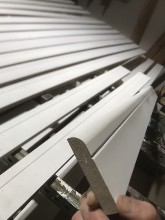 Plinta mdf vopsita alb