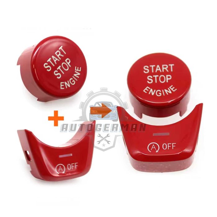 OFF копче за старт стоп на БМВ F52 G30 G31 G38 F90 G01 G08 G02 F98 G32 G11 G14 червен бутон изключване старт стоп система бутон запалване двигател