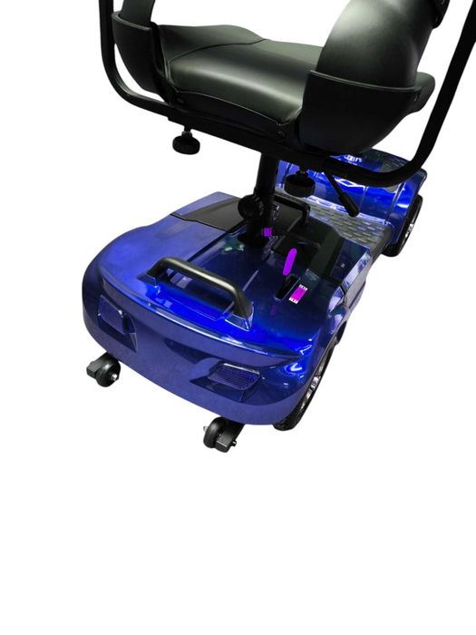 Инвалидна електрическа четириколка MaxElectric BL3 500W Blue