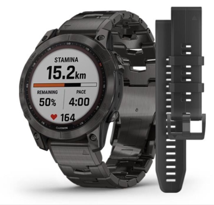 Продам часы Garmin Fenix 7х PRO Sapphire Solar Titanium