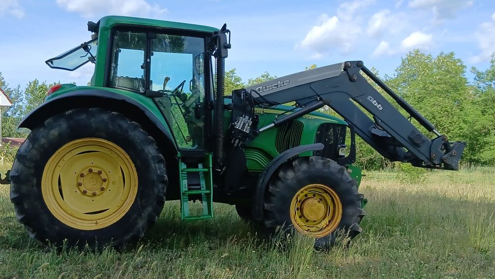 Tractor Jhon Deer 6520 cu incarcator anul 2006