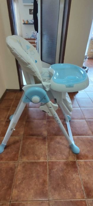 CHIPOLINO Стол за хранене Престо синьо