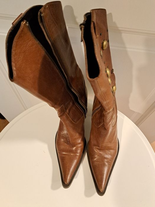 Vând cizme piele Jackal, 36