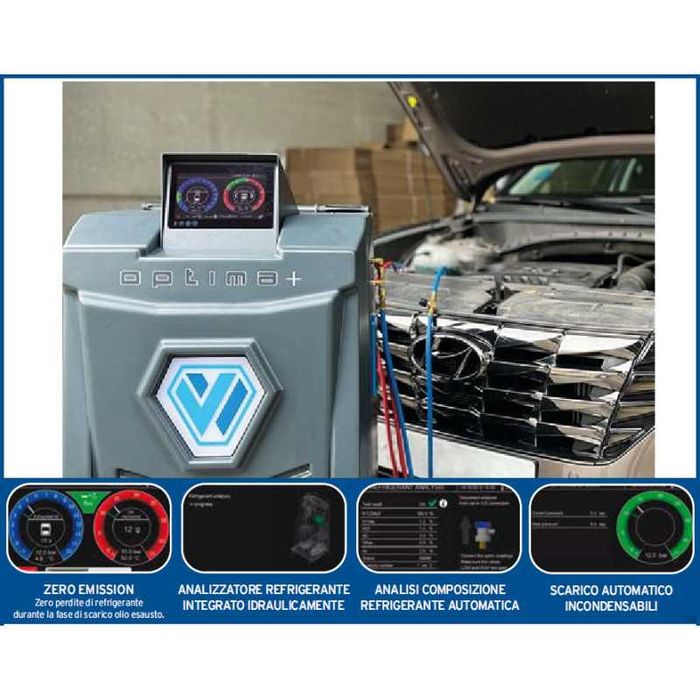 Aparat inlocuit freon WIGAM R134a sau R1234yf