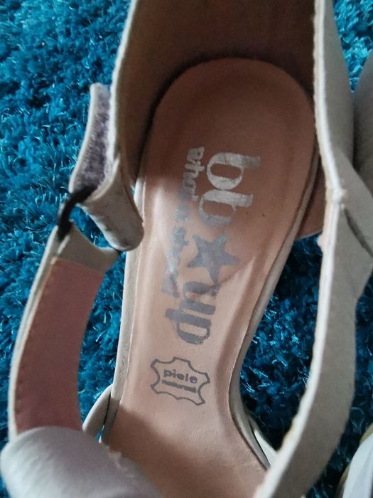 Pantofi decupați gri, piele interior/exterior, marime37