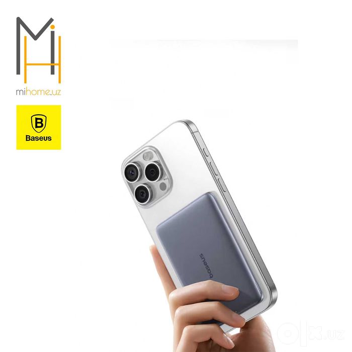 Внешний аккумулятор Baseus Ultra-Slim с MagSafe 10000mAh 27W