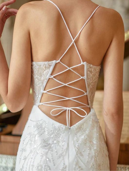 Елегантна булчинска рокля – като нова