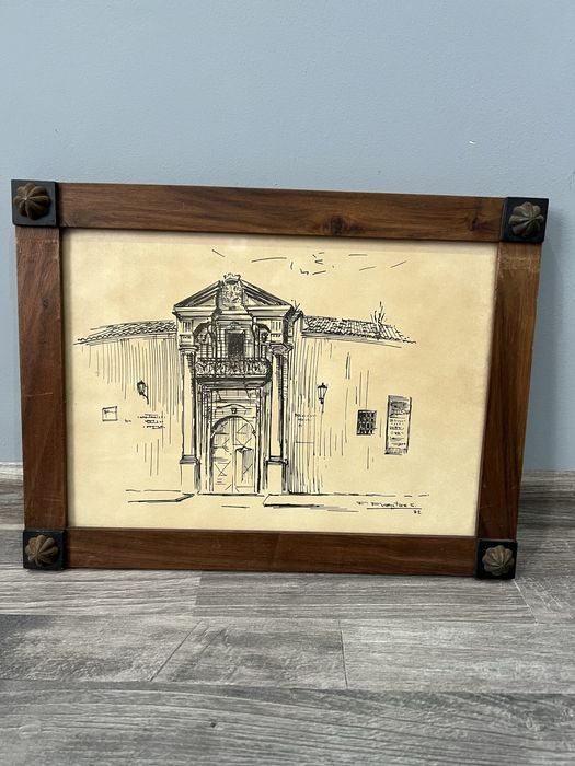 Антикварна картина, 6 бр.