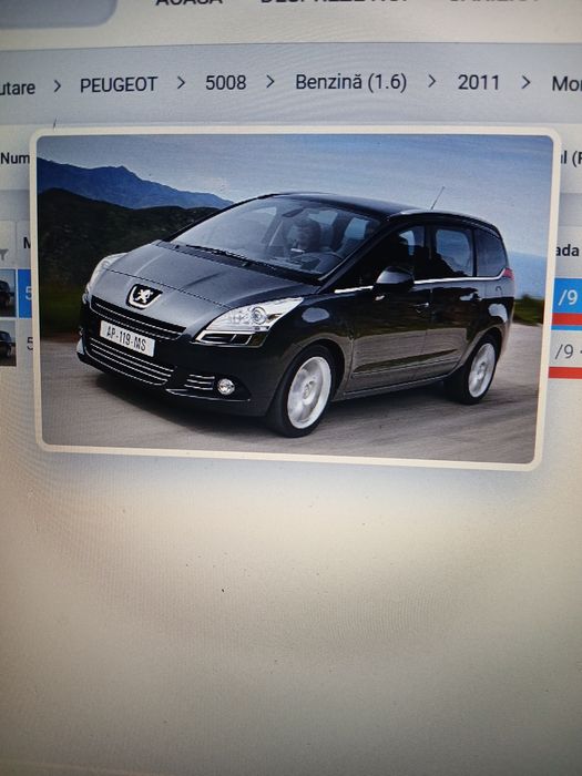 Peugeot 5008 2011 1.6 benzina 156cp