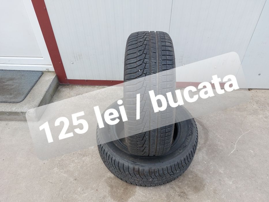 125 lei bucata! Doua anvelope M+S 225 60 17 Hankook