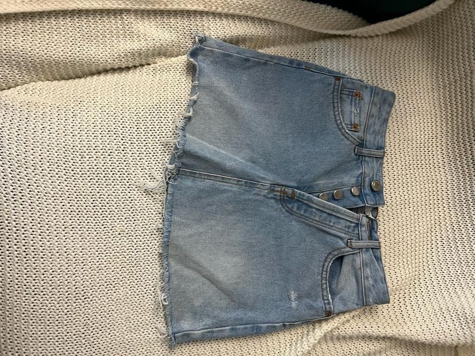 Fustă mini denim Bershka mărimea xs