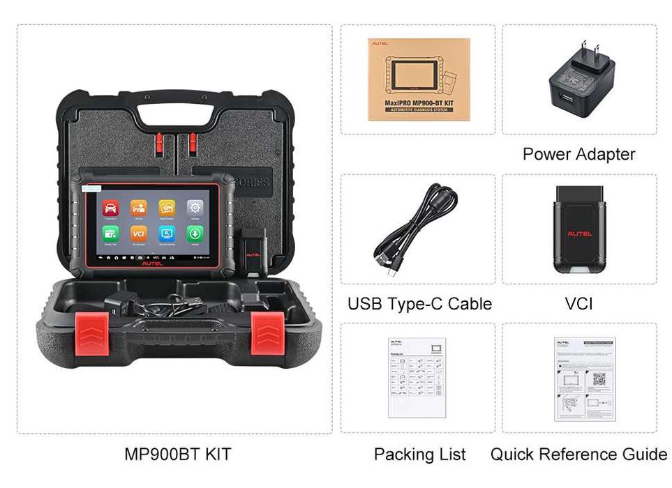 Tester diagnoza auto Profesional AUTEL MP900BT Online  + Limba Romana