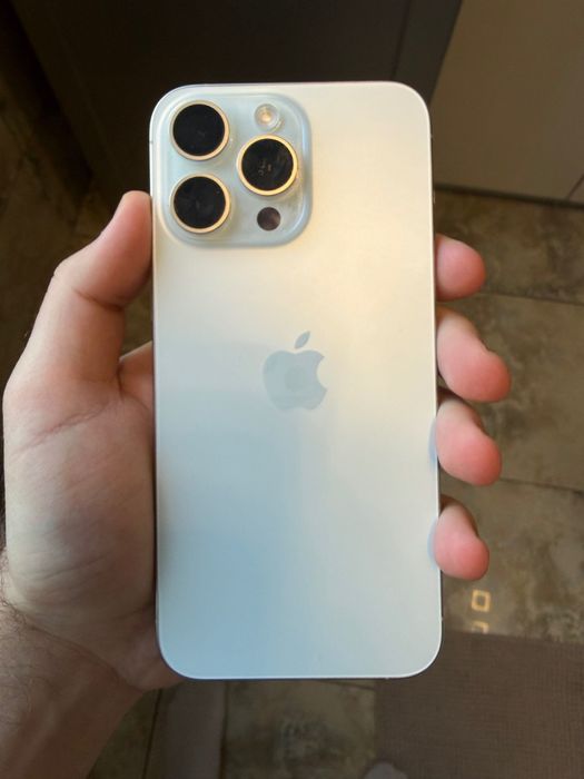 Iphone 15 pro max white titanium 256gb eu