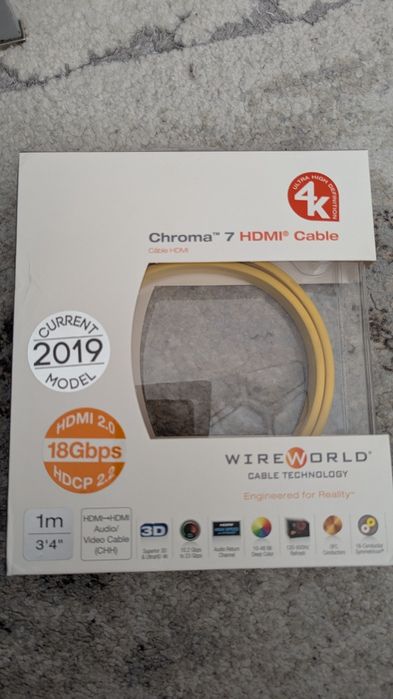 WireWorld Chroma 7+ HDMI 4К 18 GBps Кабели