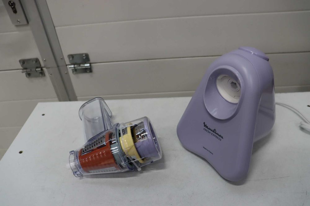 Moulinex Fresh Express DK8546E0 Електрическа ренде за зеленчуци, 4в1, Настъргване, Рязане, Ренде, Аксесоари, подходящи за съдомиялна