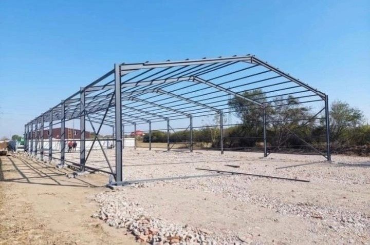Vând hală metalică 6x 10