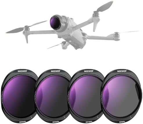 Нови DJI Mavic 4 Pro ND/PL Филтри Комплект ND8-64 Поляризиращи за дрон