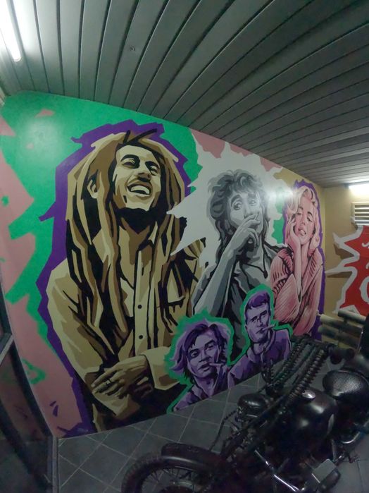 • Граффити • Роспись стен • Леттеринг •