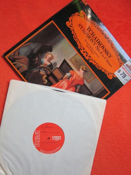 vinil Karajan,Charles Munch -Ceaikovski -Capriccio Italien,Symphony 4