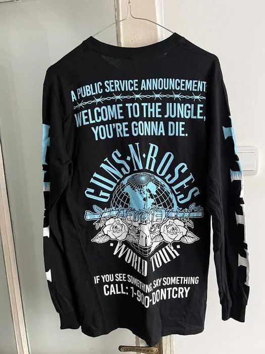 Bluza cu mânecă lungă Guns N' Roses World Tour