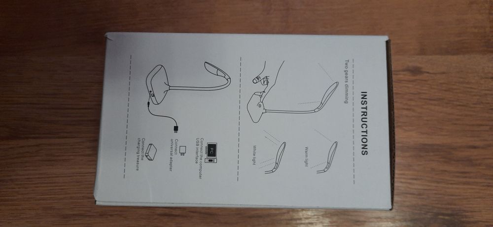 Lampa reglabila cu 18 LED-uri USB si senzor tactil ,Nou!