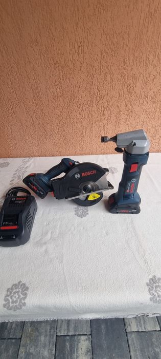 Set Bosch 18V Brushless Masina taiat tabla +Circular Metal