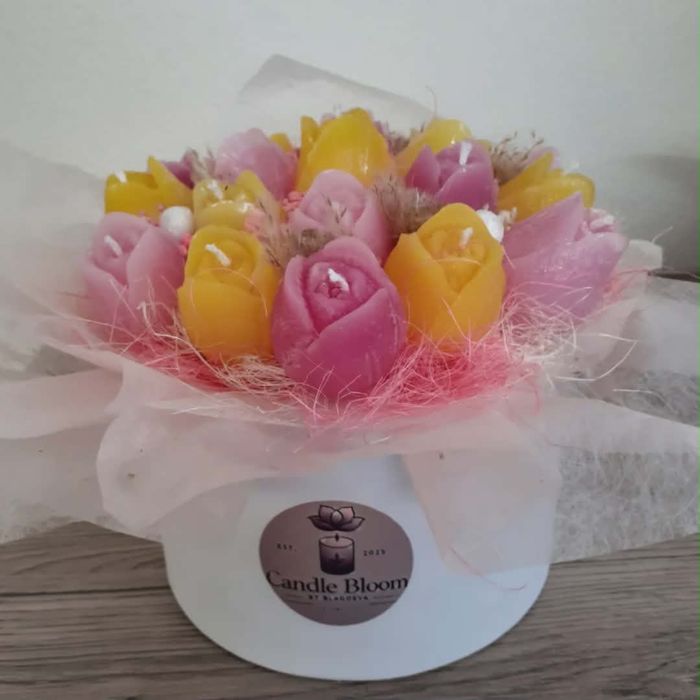 Вечен букет от ароматни свещи