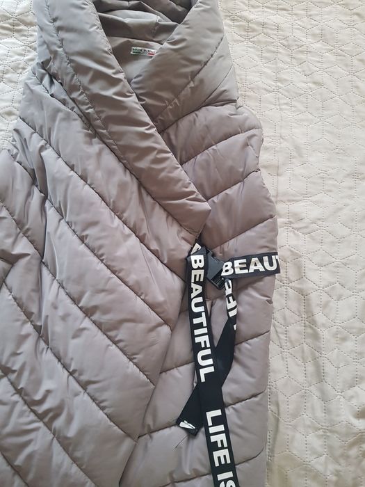 Топъл елек с качулка M/L