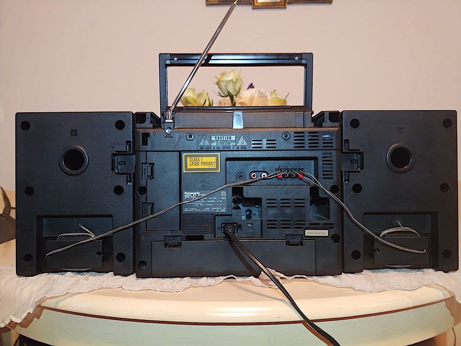 Panasonic RX-DT630 radio casetofon portabil JVC Sony Akai Aiwa Sharp Toshiba Sanyo Sansui Unisef Național Yamaha