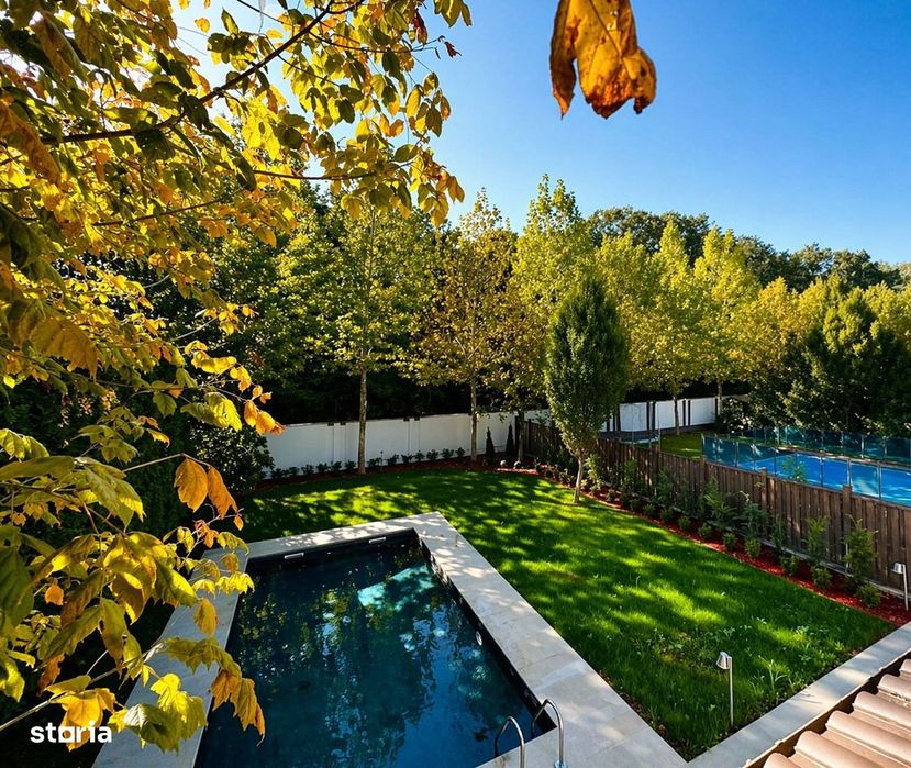 Vila duplex premium cu piscină | Oxford Gardens – Pipera | Lângă pădur