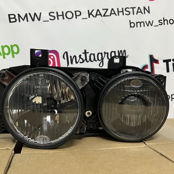 Hella black переделка bmw e34