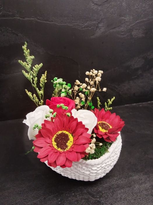 Ръчна изработка от сапунени рози