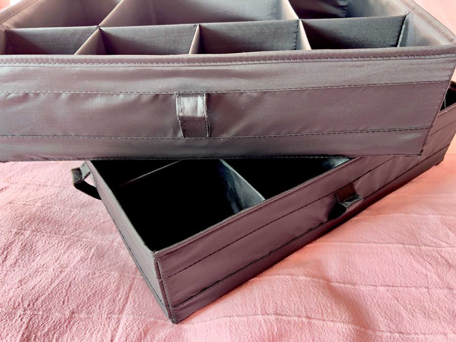 IKEA SKUBB cutii compartimentate / Set 2 / Ediție culoare neagră