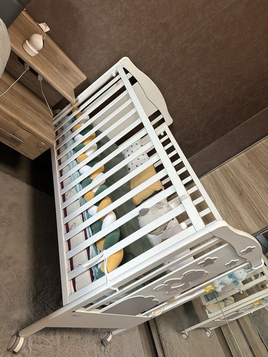 Бебешко легло Banbino casa + мартак baby bypierre cardin