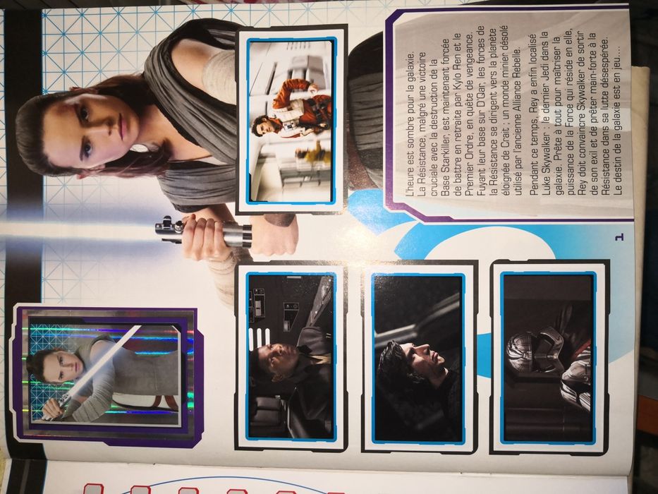 Album Star Wars stickere