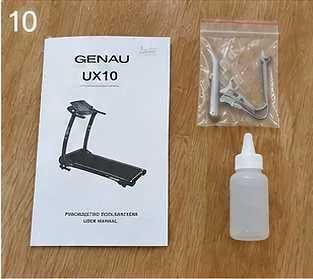 Беговая дорожка genau ux10