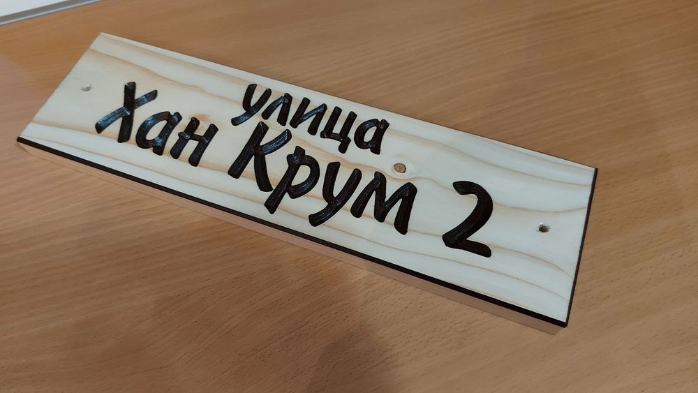 Табелка за врата, рекламни табелки