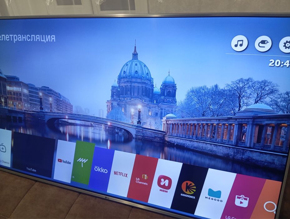 Продам smart tv LG 55UJ651V