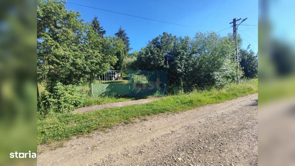 Teren 7200 mp, casa veche, apa, curent 35 km de Cluj Napoca, Topa Mica