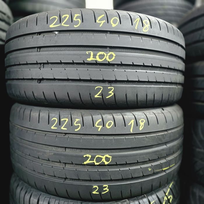 2x 225/40/18 VARA DUNLOP 2023 Stare excelentă