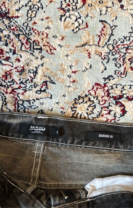 Jaded London colossus washed jeans