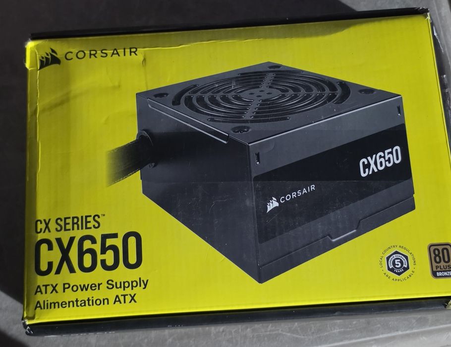 Захранване за компютър Corsair CX650