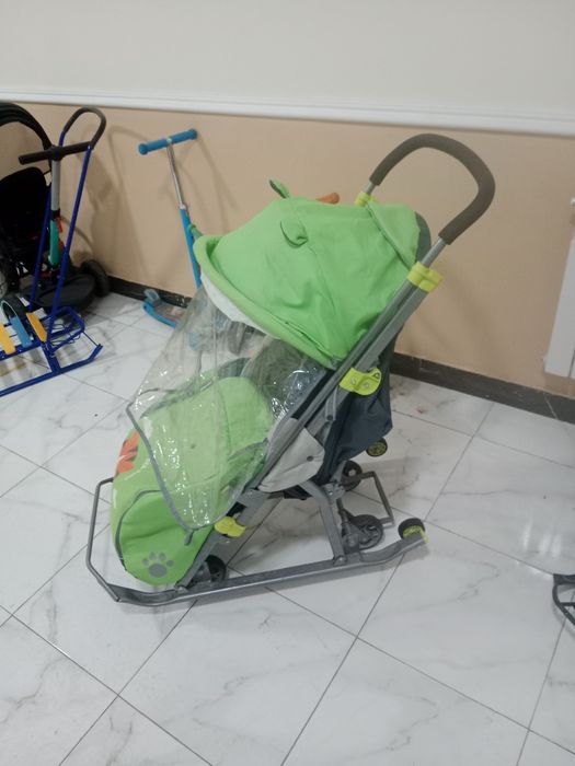 Санки коляска детский