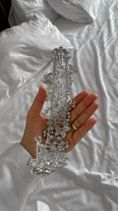 Ободок на свадьбу, украшение