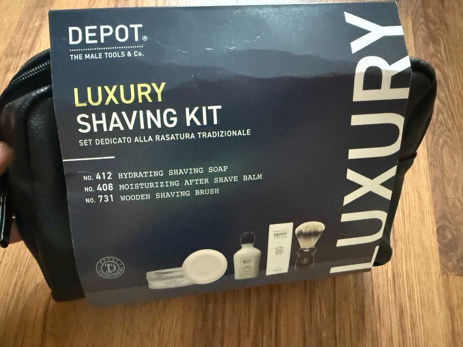 Луксозен комлект за бръснене от Depot