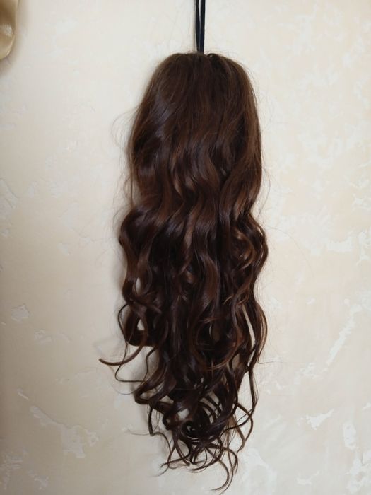 Шиньон из натуральных волос